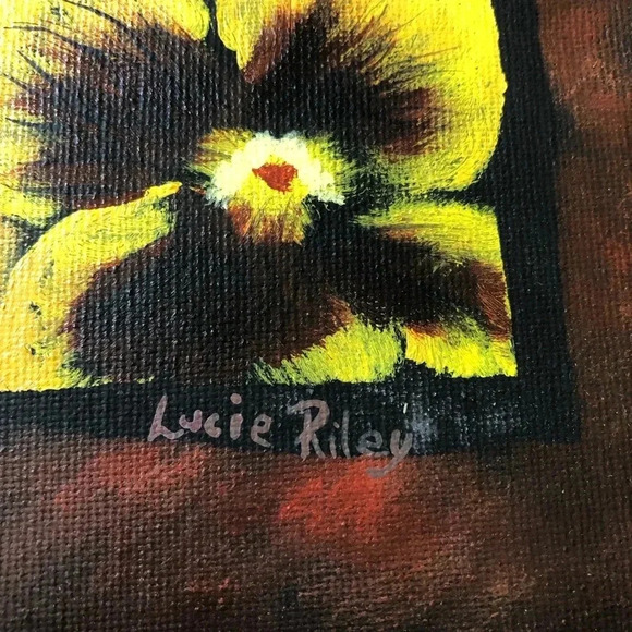 Pansy Painting - Picture 3 of 6